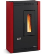 Ferramenta1.com | Stufa pellet ventil slim 5.1kw luisella 5.0 bordeaux - PZ 1