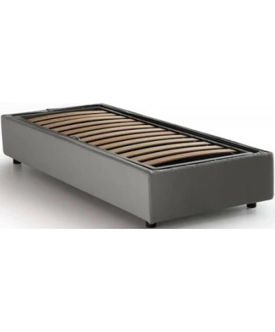 Ferramenta1.com | C letto singolo contenitore 90x190 cm grigio chiaro - PZ 1