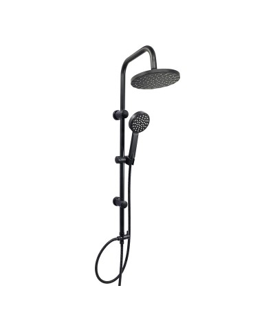 COLONNA DOCCIA C/SOFF E DOCC LX-4001 NERO GROENLANDIA