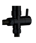 DEVIATORE COLONNA DOCCIA LX-4001 NERO OP GROENLANDIA