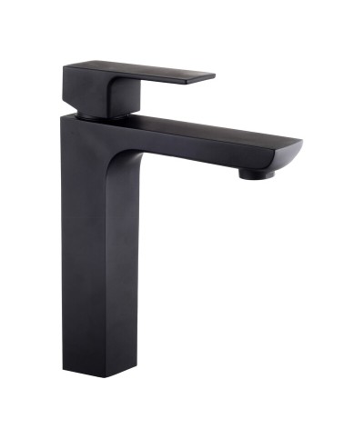 SERIE ELEGANT GRUPPO LAVABO MISCELATORE NERO OPACO