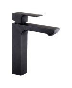 SERIE ELEGANT GRUPPO LAVABO MISCELATORE NERO OPACO