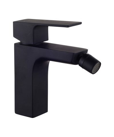 SERIE ELEGANT GRUPPO BIDET MISCELATORE NERO OPACO