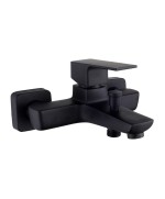 SERIE ELEGANT GRUPPO VASCA MISCELATORE NERO OPACO