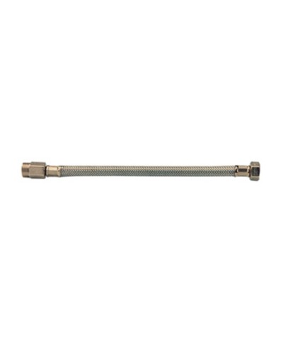 FLESSIBILE INOX PROLUNGATO MAS 1/2 FEM 3/8 35CM DN10