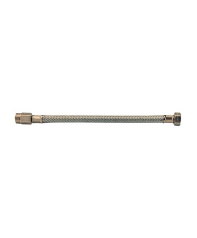 FLESSIBILE INOX PROLUNGATO MAS 1/2 FEM 3/8 40CM DN10