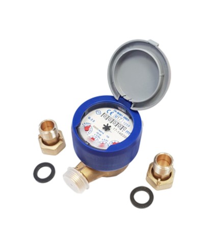 CONTATORE P/ACQUA QUADRANTE ASCIUT 1/2 C/RAC
