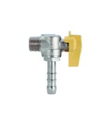 RUBINETTO A SFERA P/GAS METANO 1/2M X 14**
