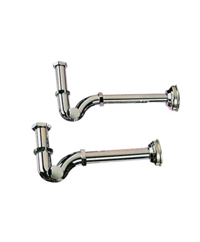 SIFONE A S OTTONE CROMATO D 1.1/4*