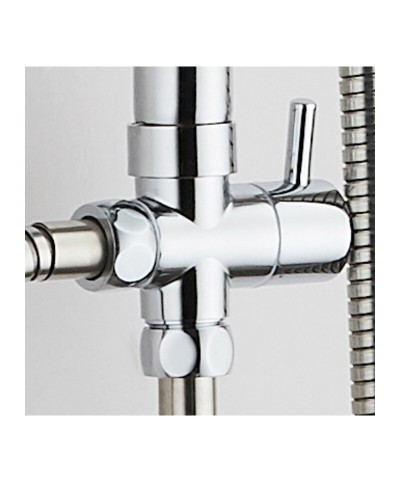 DEVIATORE COLONNA DOCCIA LX-4001 CROMO GROENLANDIA
