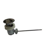PILETTA C/SALTARELLO LAVABO BIDET D 1 1/4 OTTONE CR