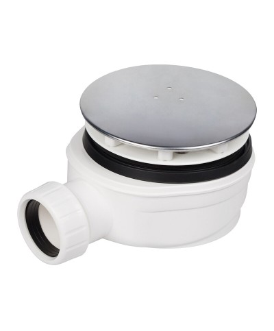 PILETTA DOCCIA RIBASSATA D 90MM COPERCHIO INOX 120MM