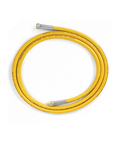 TUBO FLESSIBILE GAS 400 CM F.F.1/2 UNI15266 GIALLO