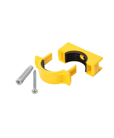 COLLARE MURALE P/TUBO GAS UNI15266 CF 2 PZ