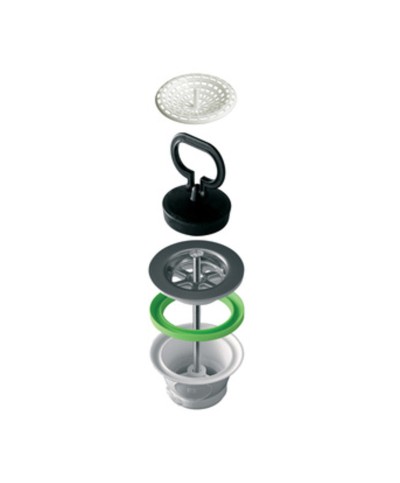 BL PILETTA P/LAVELLO INOX 1.1/2D.70*