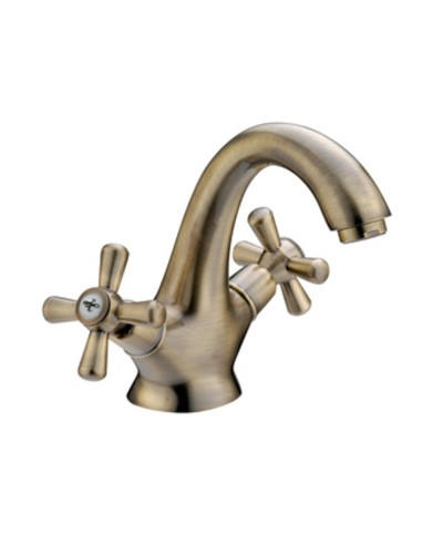 SERIE SOFIA MONOF. LAVABO CROCE BRONZATO