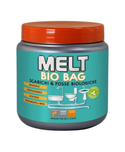 MELT BIO BAG P/SCARICHI E FOSSE BIOLOGICHE 300 G