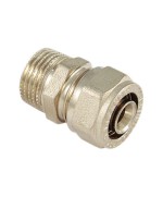 RACCORDO DIRITTO MASCHIO 16X1/2 P/MULTISTR