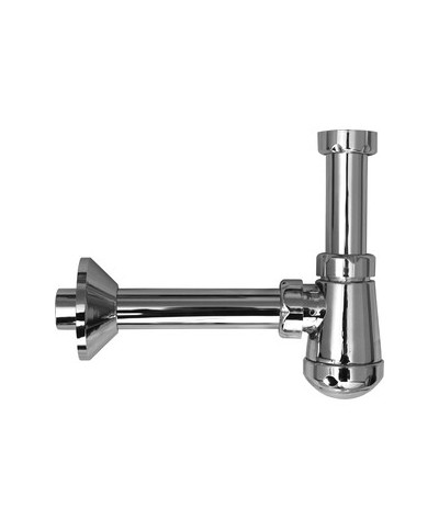 SIFONE A BOTTIGLIA ABS CROMATO D 1.1/4