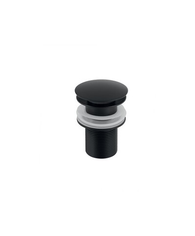 GEDY PILETTA IN ACCIAIO NERO MATT CLIC CLAC 03