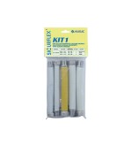 SET 5 RACCORDI INOX ESTENSIBILI 3/4 GAS  P/CALDAIA