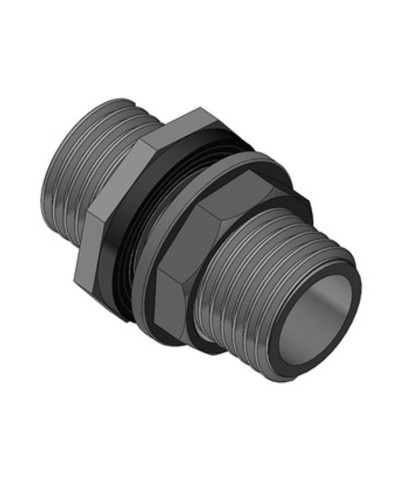 RACCORDO DIRITTO NYLON P/CASSONI FILETTATO 3/4
