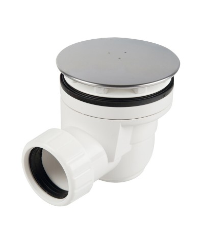 PILETTA SIFOIDE DOCCIA D 60MM COPERCHIO INOX 90MM