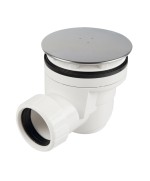 PILETTA SIFOIDE DOCCIA D 60MM COPERCHIO INOX 90MM